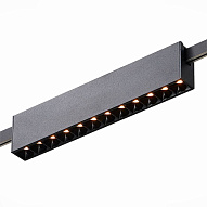 ST816.446.12 Магнитный трековый светильник FARM Черный LED 1*12W 4000K 706Lm Ra90 40 IP20 L232xW24x ФАРМ 500_191_2948594
